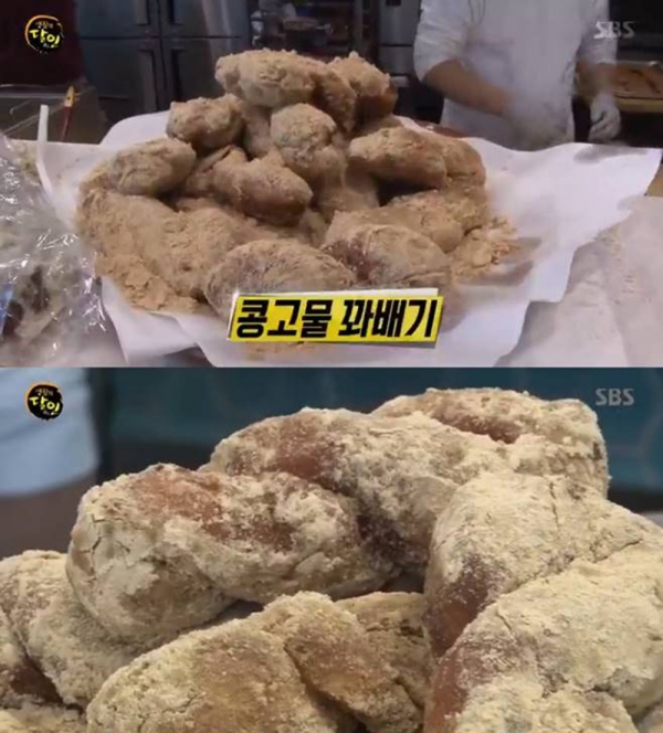 25일 밤 방송된 SBS 교양프로그램 ‘생활의 달인’에서는 ‘인천5대빵집’으로 소문난 콩고물꽈배기 달인이 전파를 탔다.