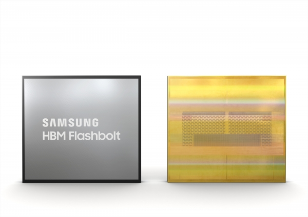삼성전자 3세대 16GB HBM2E D램 '플래시볼트'   ⓒ삼성전자