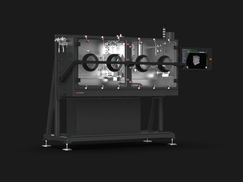 위 사진: 한국생산기술연구원 3D프린팅 제조공정센터(울산광역시)는 3D프린팅 R&D 및 실용화를 위해 미국 DESKTOP METAL사와 바인더젯 방식 금속 3D프린팅 기술 협력을 강화한다